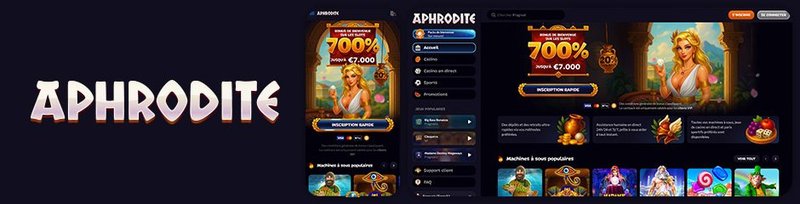 Image: Découvrez les promotions exclusives et bonus gratuits d'Aphrodite Casino France